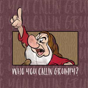 Disney Snow White Grumpy Xbox 360 (Includes HDD) Skin